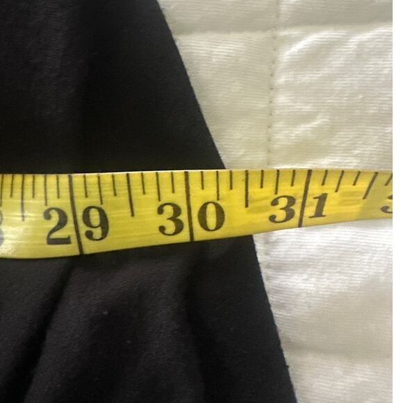 EILEEN FISHER Dress Womens Small Black Jersey Knit Asymmetric Minimalist Capsule - Picture 10 of 11